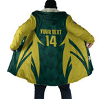 Australia Cricket Custom Cloak Go Aussie Dynamic Green - Aussie Hoodie