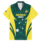 Australia Cricket Custom Family Matching Mermaid Dress and Hawaiian Shirt Go Aussie Dynamic Green - Aussie Hoodie