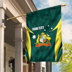 Australia Cricket Custom Garden Flag Go Aussie Dynamic Green - Aussie Hoodie