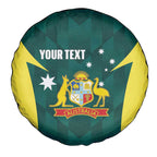 Australia Cricket Custom Spare Tire Cover Go Aussie Dynamic Green - Aussie Hoodie