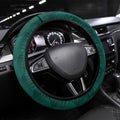 Australia Cricket Steering Wheel Cover Go Aussie Dynamic Green - Aussie Hoodie
