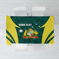Australia Cricket Custom Tablecloth Go Aussie Dynamic Green - Aussie Hoodie