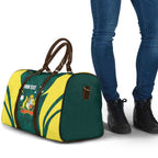 Australia Cricket Custom Travel Bag Go Aussie Dynamic Green - Aussie Hoodie