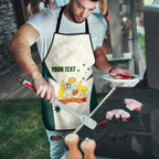 Australia Cricket Custom Apron Go Aussie Test Dynamic White - Aussie Hoodie