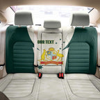 Australia Cricket Custom Back Car Seat Cover Go Aussie Test Dynamic White - Aussie Hoodie