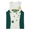 Australia Cricket Custom Basketball Jersey Go Aussie Test Dynamic White - Aussie Hoodie