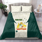Australia Cricket Custom Bedding Set Go Aussie Test Dynamic White - Aussie Hoodie