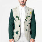 Australia Cricket Custom Blazer Go Aussie Test Dynamic White - Aussie Hoodie