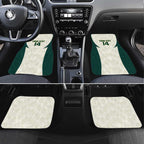 Australia Cricket Custom Car Mats Go Aussie Test Dynamic White - Aussie Hoodie