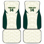 Australia Cricket Custom Car Mats Go Aussie Test Dynamic White - Aussie Hoodie