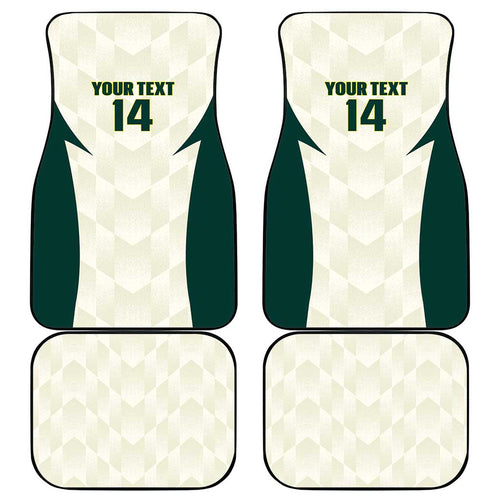 Australia Cricket Custom Car Mats Go Aussie Test Dynamic White - Aussie Hoodie