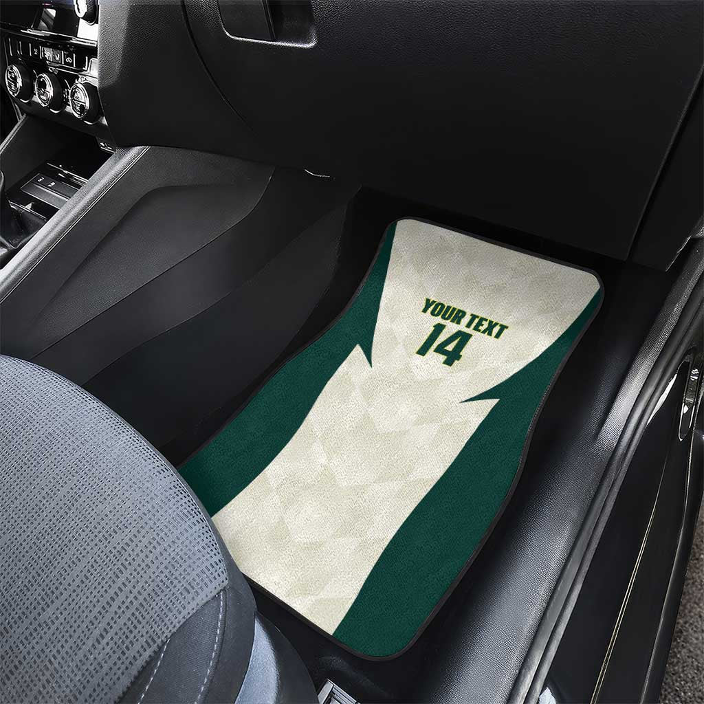 Australia Cricket Custom Car Mats Go Aussie Test Dynamic White - Aussie Hoodie