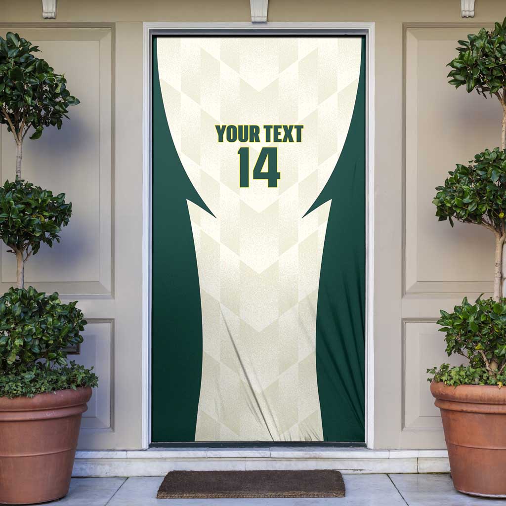 Australia Cricket Custom Door Cover Go Aussie Test Dynamic White - Aussie Hoodie