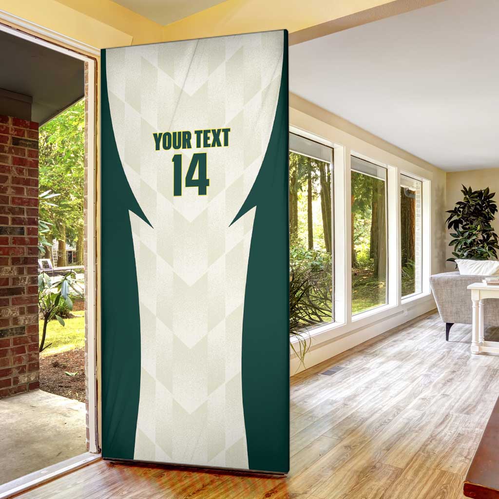 Australia Cricket Custom Door Cover Go Aussie Test Dynamic White - Aussie Hoodie