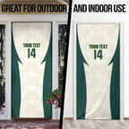 Australia Cricket Custom Door Cover Go Aussie Test Dynamic White - Aussie Hoodie