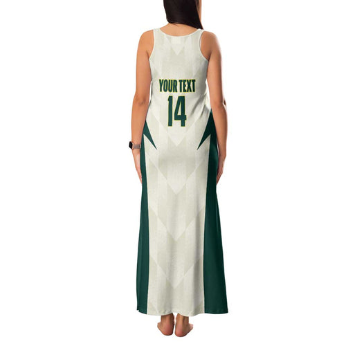 Australia Cricket Custom Family Matching Tank Maxi Dress and Hawaiian Shirt Go Aussie Test Dynamic White - Aussie Hoodie
