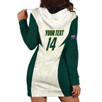 Australia Cricket Custom Hoodie Dress Go Aussie Test Dynamic White - Aussie Hoodie