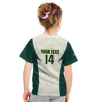 Australia Cricket Custom Kid T Shirt Go Aussie Test Dynamic White - Aussie Hoodie