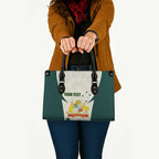 Australia Cricket Custom Leather Bag Go Aussie Test Dynamic White - Aussie Hoodie