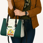 Australia Cricket Custom Leather Bag Go Aussie Test Dynamic White - Aussie Hoodie