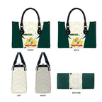 Australia Cricket Custom Leather Bag Go Aussie Test Dynamic White - Aussie Hoodie