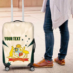 Australia Cricket Custom Luggage Cover Go Aussie Test Dynamic White - Aussie Hoodie