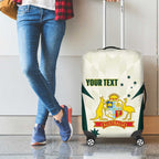 Australia Cricket Custom Luggage Cover Go Aussie Test Dynamic White - Aussie Hoodie