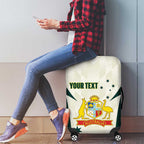 Australia Cricket Custom Luggage Cover Go Aussie Test Dynamic White - Aussie Hoodie