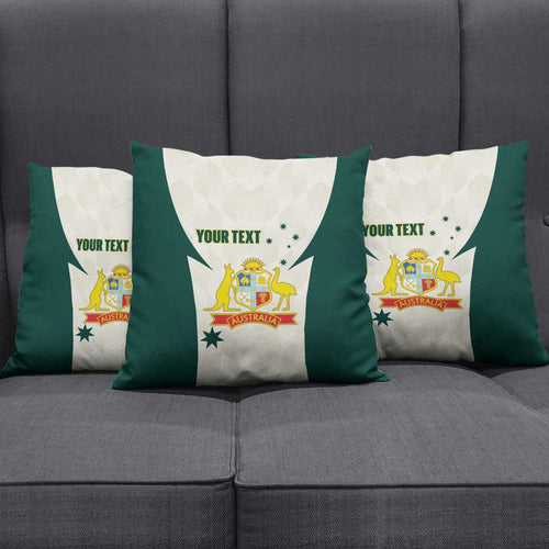 Australia Cricket Custom Pillow Cover Go Aussie Test Dynamic White - Aussie Hoodie