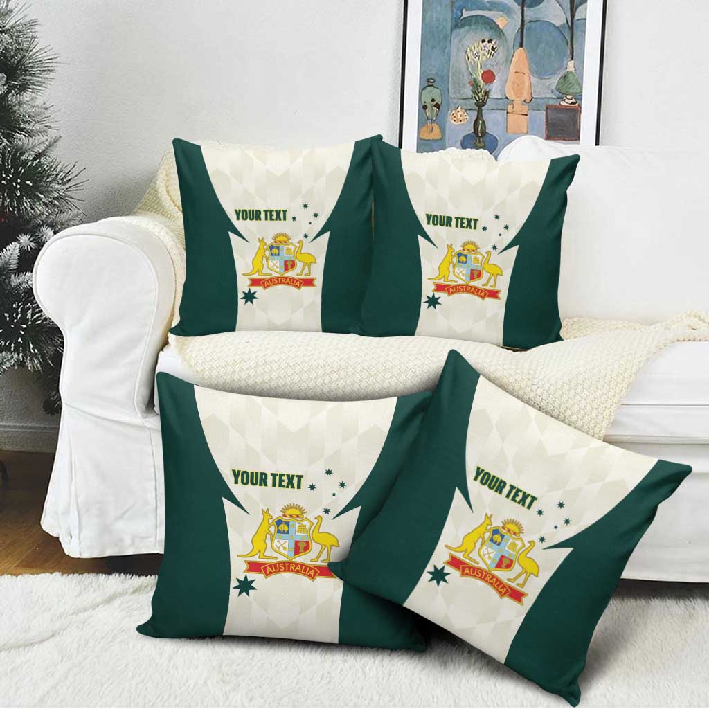Australia Cricket Custom Pillow Cover Go Aussie Test Dynamic White - Aussie Hoodie