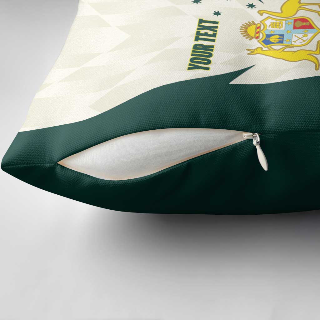 Australia Cricket Custom Pillow Cover Go Aussie Test Dynamic White - Aussie Hoodie