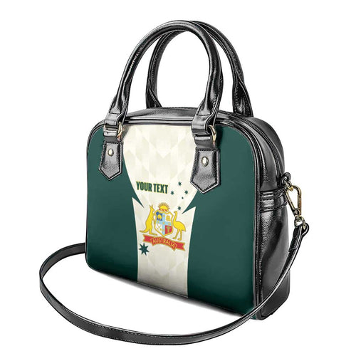 Australia Cricket Custom Shoulder Handbag Go Aussie Test Dynamic White - Aussie Hoodie