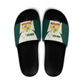 Australia Cricket Custom Slide Sandals Go Aussie Test Dynamic White - Aussie Hoodie