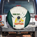 Australia Cricket Custom Spare Tire Cover Go Aussie Test Dynamic White - Aussie Hoodie