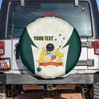 Australia Cricket Custom Spare Tire Cover Go Aussie Test Dynamic White - Aussie Hoodie