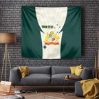 Australia Cricket Custom Tapestry Go Aussie Test Dynamic White - Aussie Hoodie