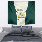 Australia Cricket Custom Tapestry Go Aussie Test Dynamic White - Aussie Hoodie