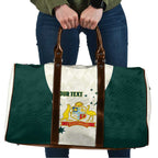 Australia Cricket Custom Travel Bag Go Aussie Test Dynamic White - Aussie Hoodie