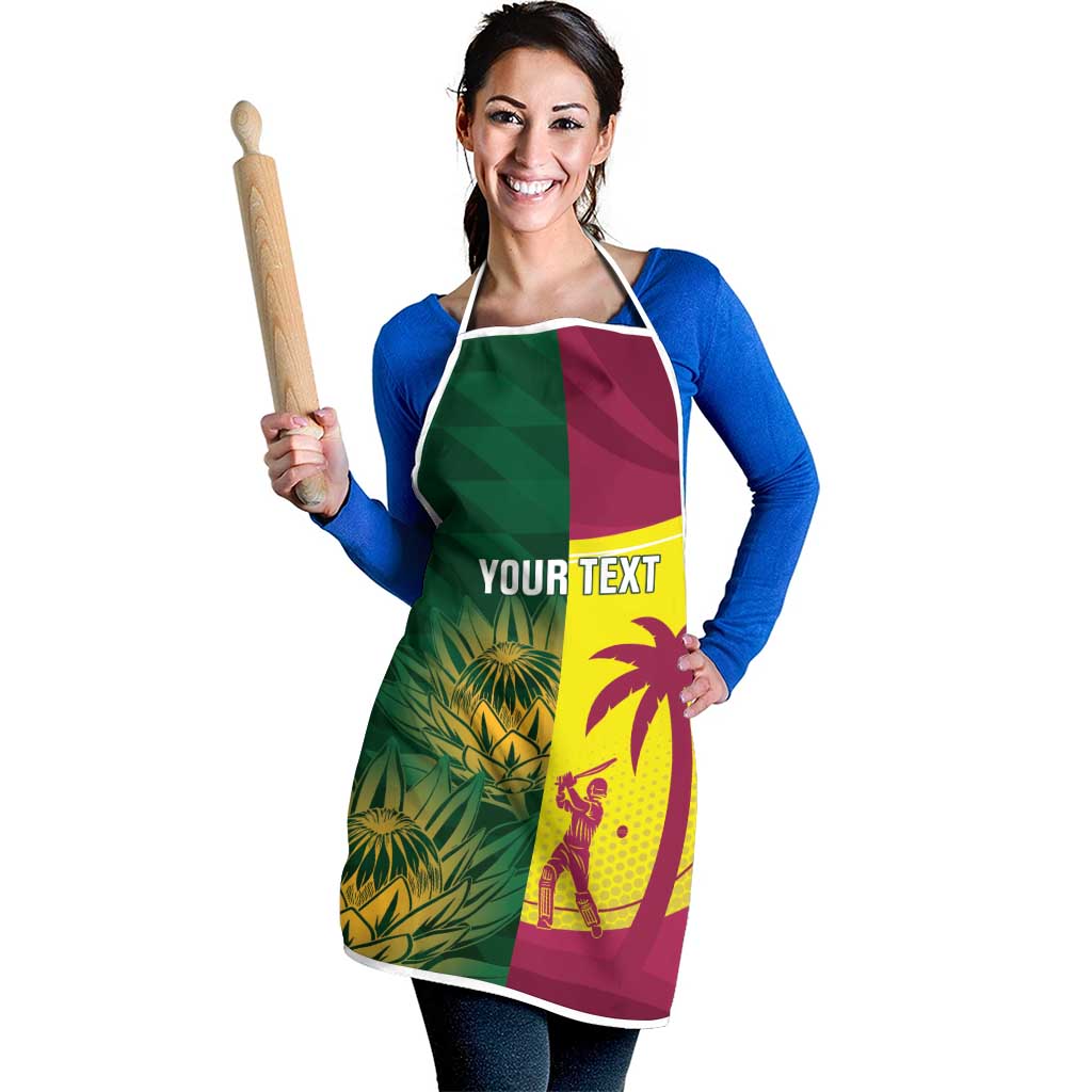 South Africa West Indies Cricket Custom Apron Proteas Windies Together - Aussie Hoodie