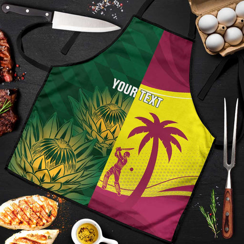 South Africa West Indies Cricket Custom Apron Proteas Windies Together - Aussie Hoodie