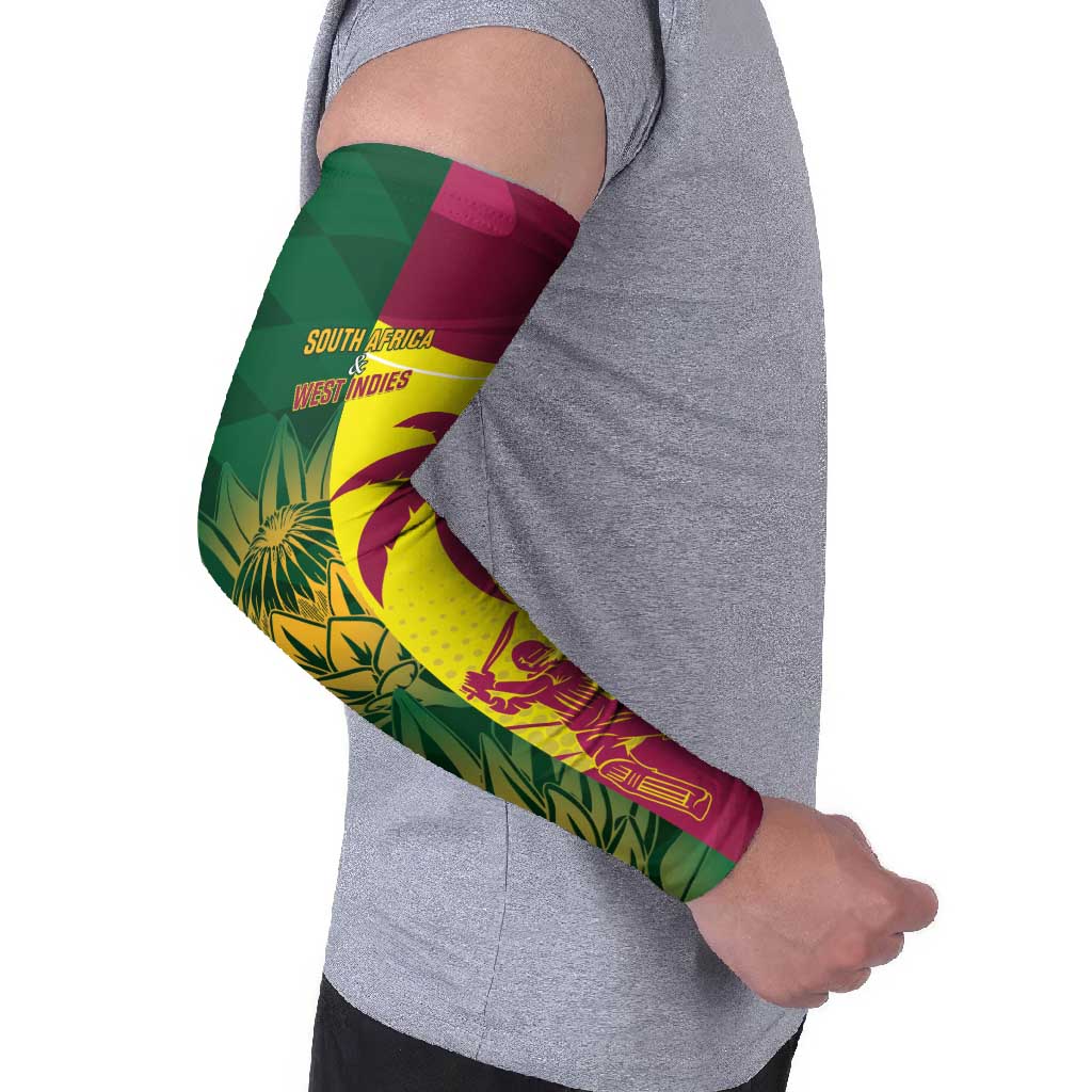 South Africa West Indies Cricket Custom Arm Sleeves Proteas Windies Together - Aussie Hoodie