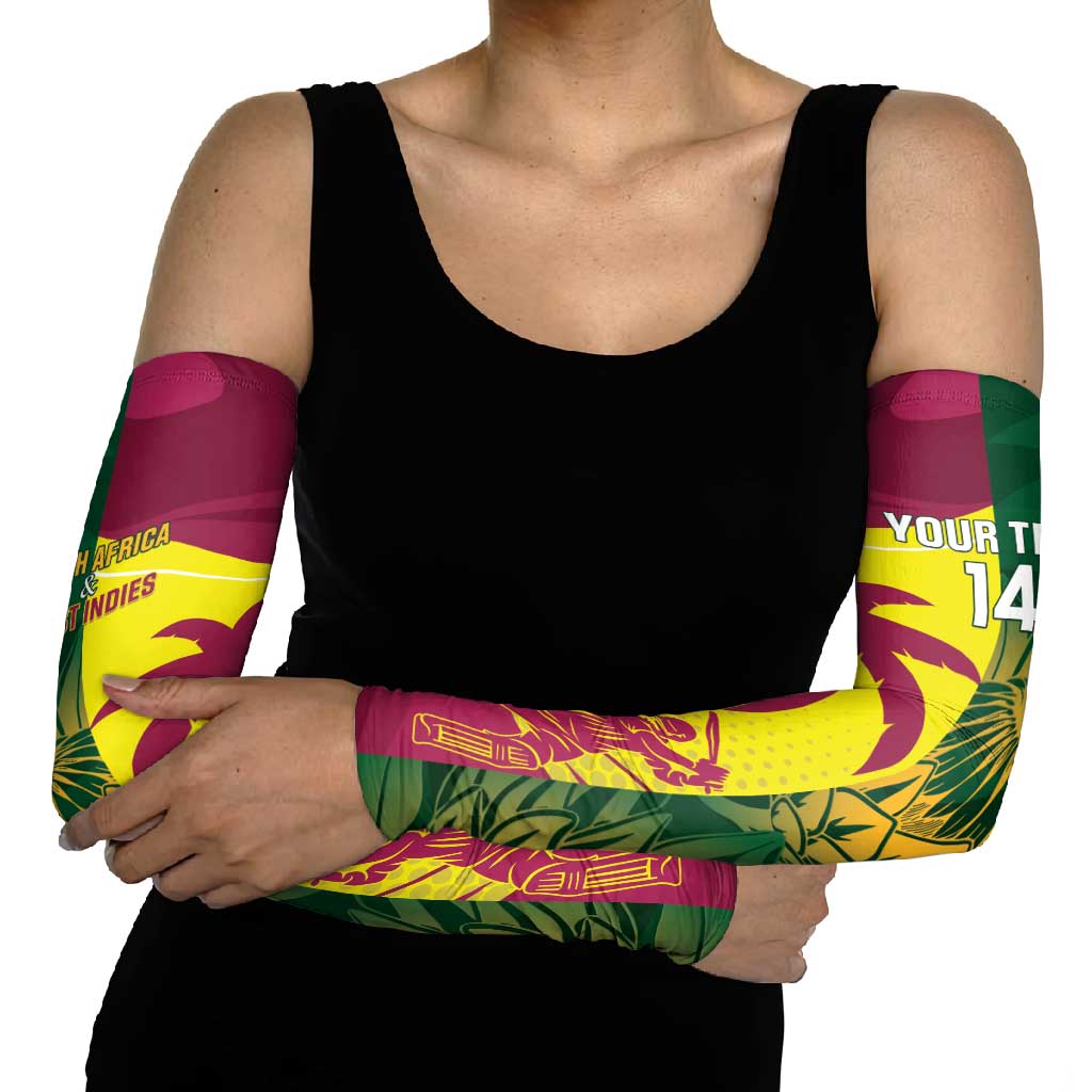 South Africa West Indies Cricket Custom Arm Sleeves Proteas Windies Together - Aussie Hoodie