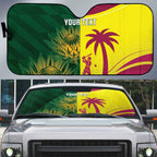 South Africa West Indies Cricket Custom Auto Sun Shade Proteas Windies Together - Aussie Hoodie