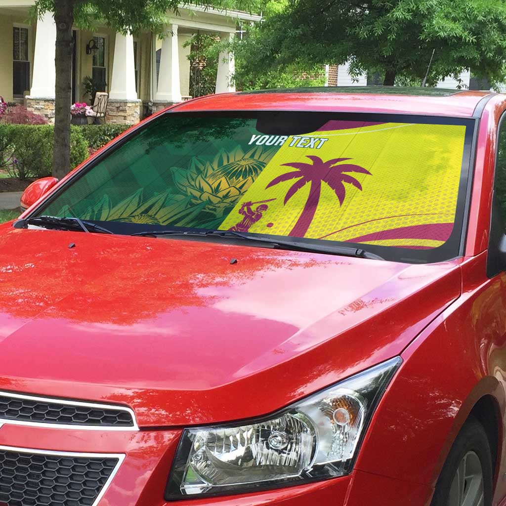 South Africa West Indies Cricket Custom Auto Sun Shade Proteas Windies Together - Aussie Hoodie