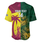 South Africa West Indies Cricket Custom Baseball Jersey Proteas Windies Together - Aussie Hoodie