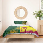 South Africa West Indies Cricket Custom Bedding Set Proteas Windies Together - Aussie Hoodie