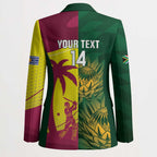 South Africa West Indies Cricket Custom Blazer Proteas Windies Together - Aussie Hoodie