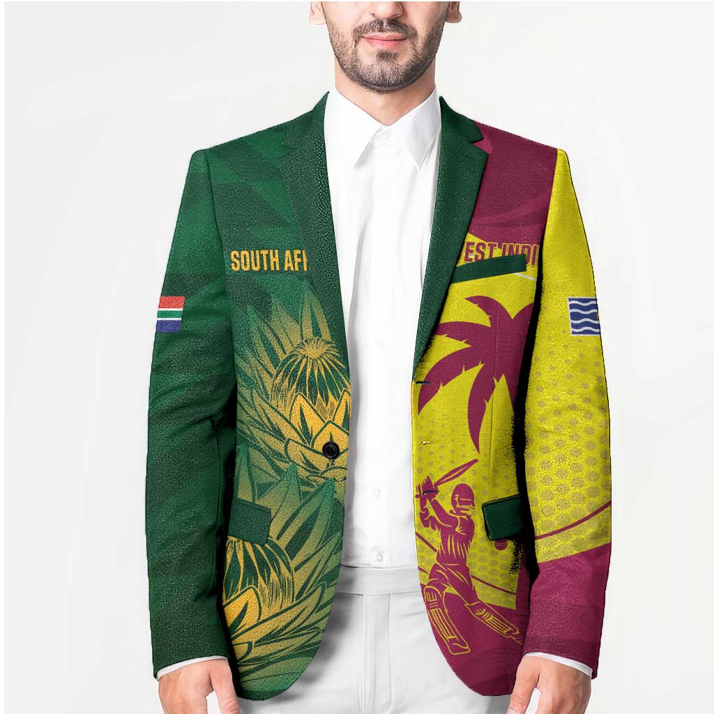 South Africa West Indies Cricket Custom Blazer Proteas Windies Together - Aussie Hoodie