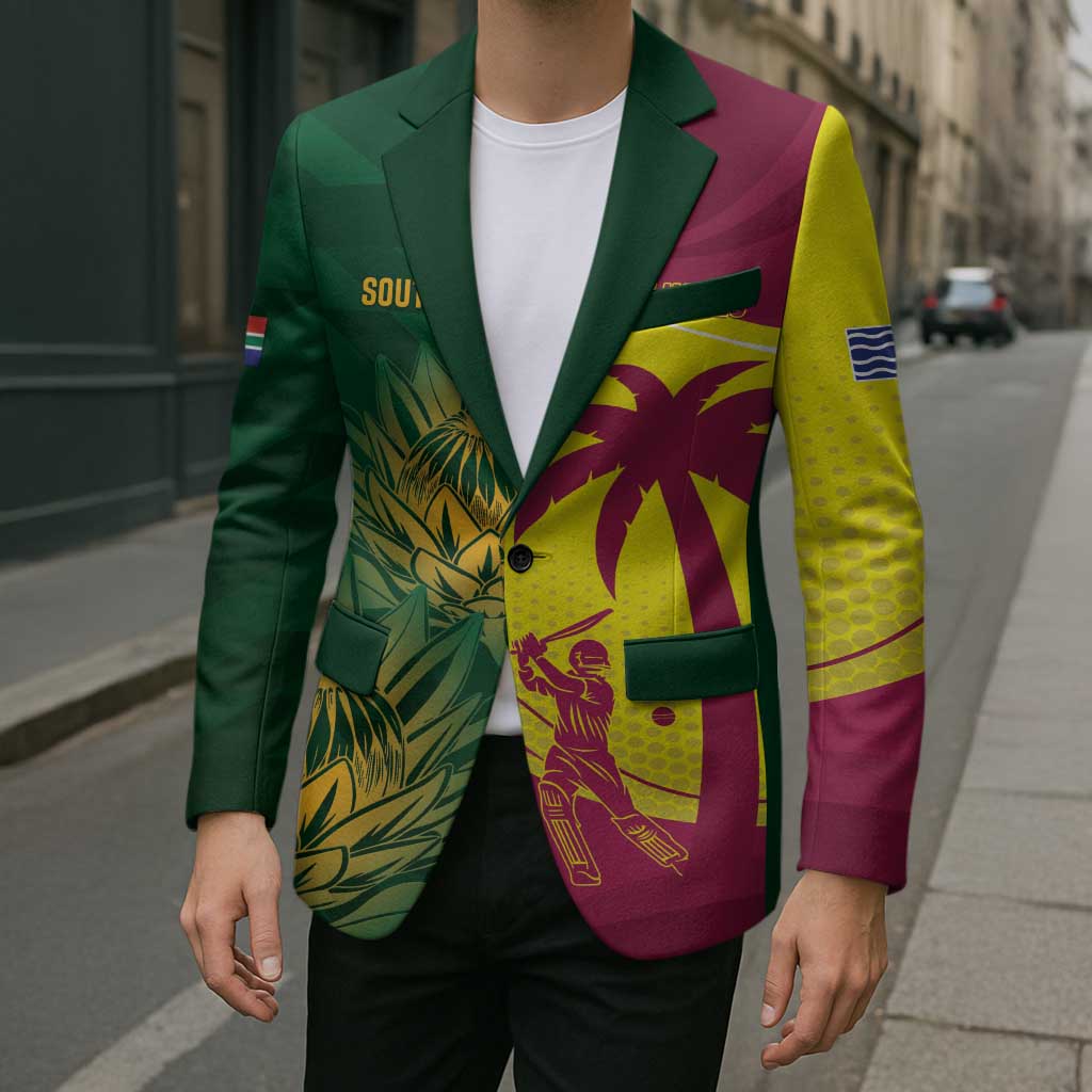 South Africa West Indies Cricket Custom Blazer Proteas Windies Together - Aussie Hoodie