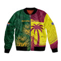 South Africa West Indies Cricket Custom Bomber Jacket Proteas Windies Together - Aussie Hoodie
